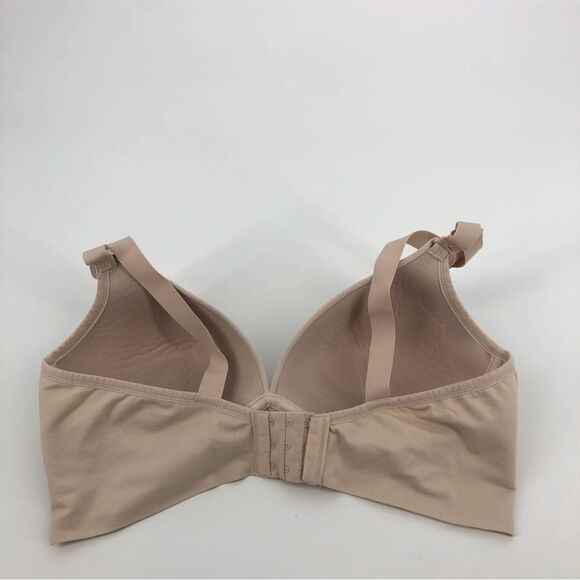 Warners Elements of Bliss‎ Smoothing Support Seamless Band Wireless Bra 38C Nude - Picture 6 of 12
